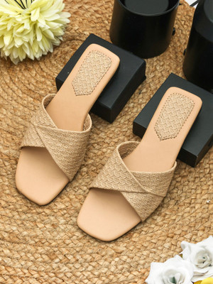 faishstar Women Flats(Beige , 7)
