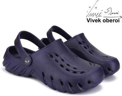 BERSACHE Men Clogs(Blue , 8)