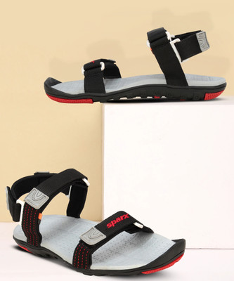 Sparx Sparx Women SS-414 Black Floater Sandals Men Sandals(Black, Grey , 6)