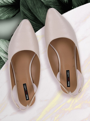 Bata Red Label Women Heels(Beige , 5)