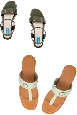 Goraiya Women Heels(Multicolor , 7)