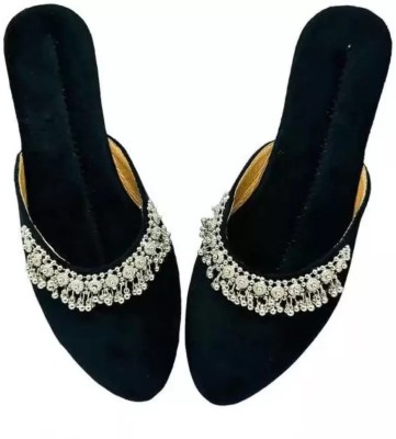 RTC ROYAL TRADING COMPANY Women Flats(Black , 5)