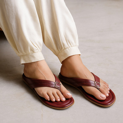 STYLE BUY STYLE Women Flats(Maroon , 5)