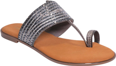 HAUTE WALK Women Flats(Copper , 6)