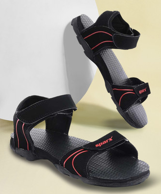 Sparx SS 703 Men Sports Sandals(Black , 7)