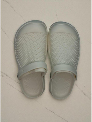 BLIBBERS Men Clogs(Off White , 6)