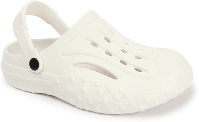 Roadster Men Clogs(White , 6)