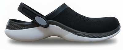 CABANARETAIL Men Clogs(Black, Grey , 7)