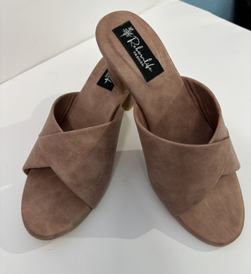 Rebornlife Women Heels(Pink , 6)