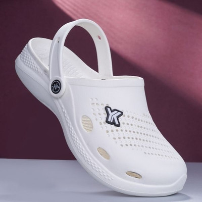 Yokai Men Clogs(White , 10)