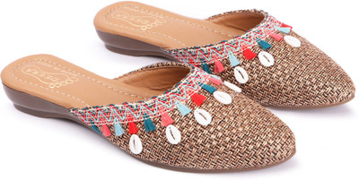 DEERA Women Casual(Brown , 6)