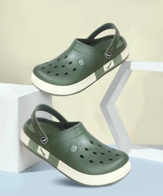 FLITE Men Clogs(Olive , 8)