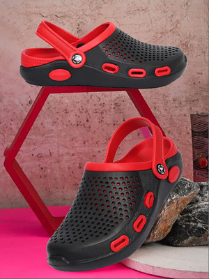 CLYMB Men Clogs(Red , 9)