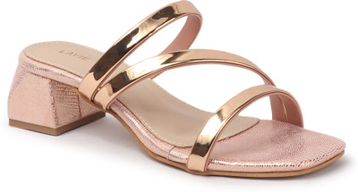 LAVIE Women Heels(Pink , 4)