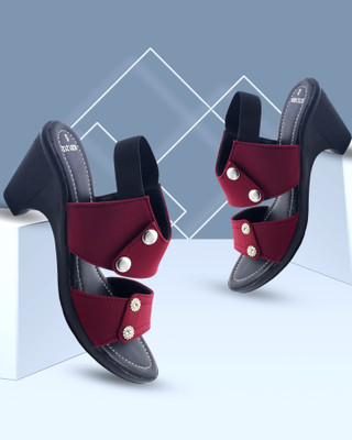 HardForce Women Heels(Red , 5)