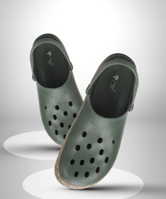 WOODLAND Men Clogs(Olive , 11)