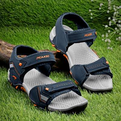 PICAASO Men Sports Sandals(Multicolor , 8)