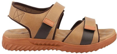 MEDIFEET Men Sports Sandals(Beige , 10)