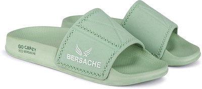 BERSACHE Boys & Girls Slip On Slipper Flip Flop(Light Green , 9 - 10 Years)