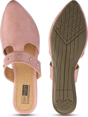 house of common Women Flats(Pink , 4)