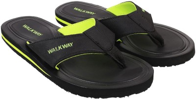 Walkway Men Slippers(Black , 9)