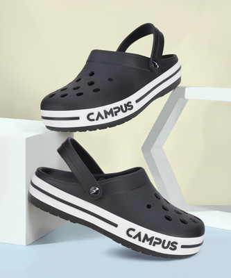CAMPUS Men Clogs(Black , 8)