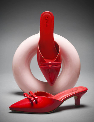 Froh Feet Women Heels(Red , 5)