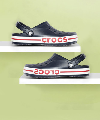 CROCS Bayaband Clog Men Clogs(Navy , 6)