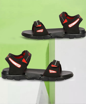 RIFOF Men Sandals(Black , 7)