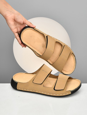 TARKIZ Men Casual(Beige , 8)