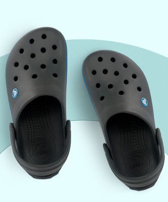 CROCS Crocband Men Clogs(Grey , 10 UK/India)