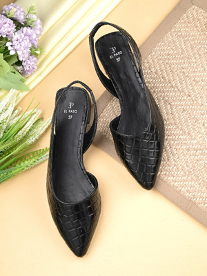 El Paso Women Flats(Black , 5)