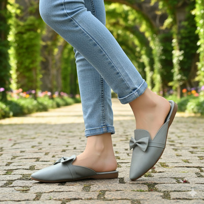 RAVIS Women Flats(Grey , 5)