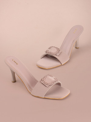 LAVIE Women Heels(Pink , 4)