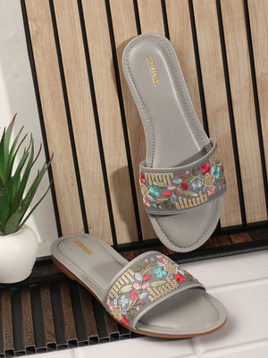 ANOUK Women Flats(Grey , 6)