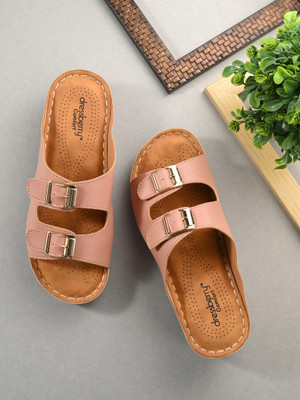 Dressberry Women Flats(Pink , 5)