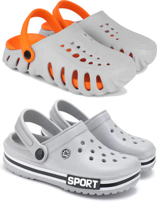 DRACKFOOT Men Clogs(Grey , 10)