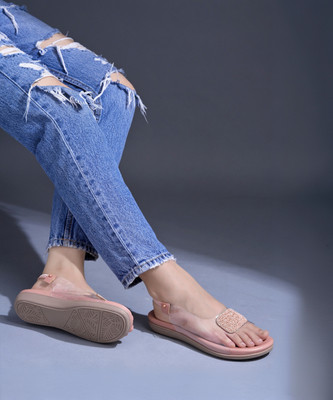 SHOETOPIA Women Flats(Pink , 5)