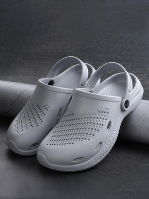 DUNKASTON Men Clogs(Grey , 8)