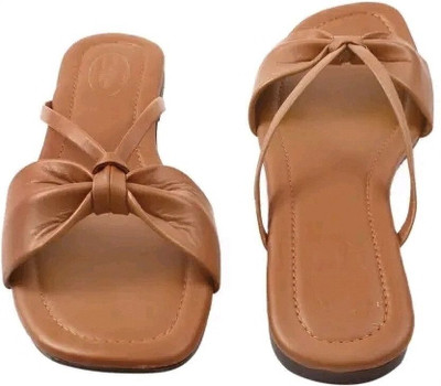 PZ MIR Women Flats(Brown , 5)