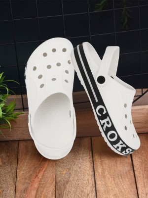 GOKIK Men Clogs(White , 7)