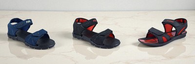 Classica Men Sandals(Blue, Black, Red, Black, Red , 7)