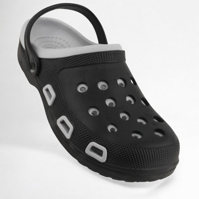 ASRON Men Clogs(Black , 5)
