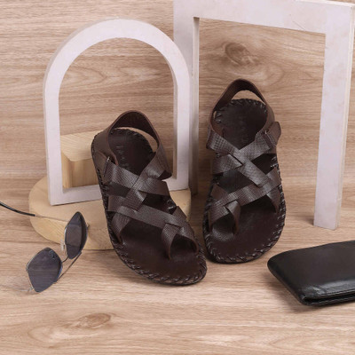 MOCHI Men Sandals(Brown , 11)