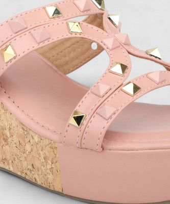 Inc.5 Women Wedges(Orange , 4)