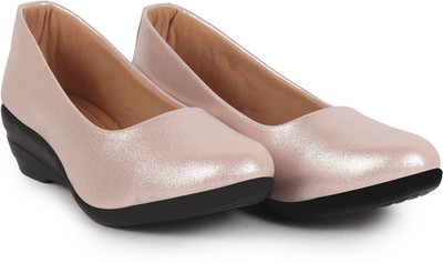 FAUSTO Women Bellies(Pink , 7)