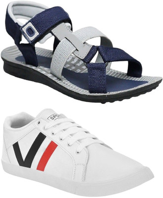 Orvax Men Sandals(Multicolor , 8)