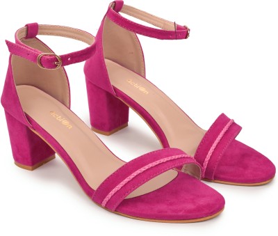 action Women Heels(Pink , 3)