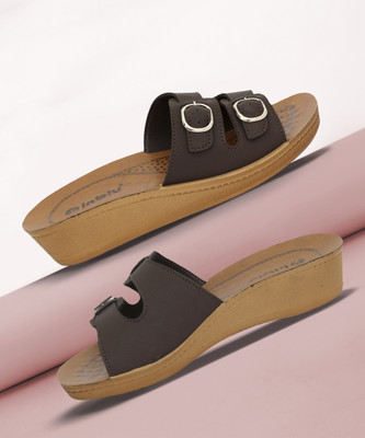 Inblu Women Casual(Brown , 4)