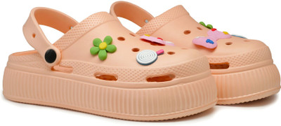 asian Women Clogs(Multicolor , 6)